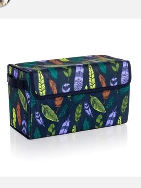 Thirty-One Get Creative Case In Feather Print
